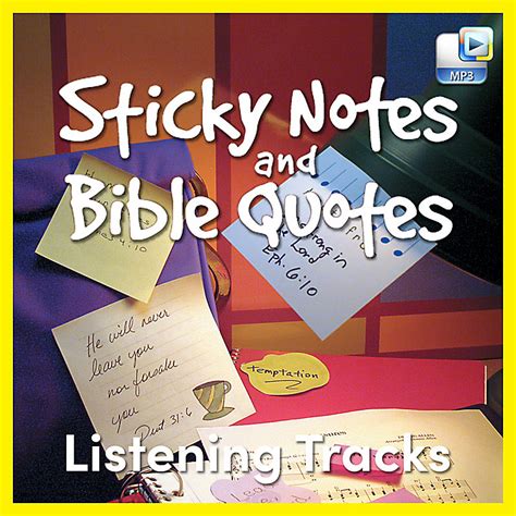 Sticky Notes And Bible Quotes Downloadable Listening Tracks Full