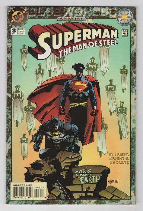 Superman Man Of Steel Annual 3 Regular Mike Mignola Cover 1994