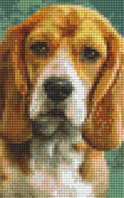 Creatief Art Pixel Hobby Pixelhobby 2 Basisplaten Beagle