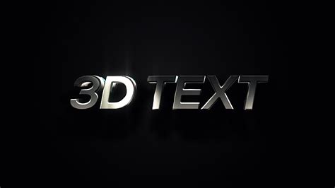 3d Text Creator After Effects Script Yibxe
