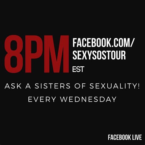 so what do you want me to chat about on next week s sistersofsexuality live i m taking