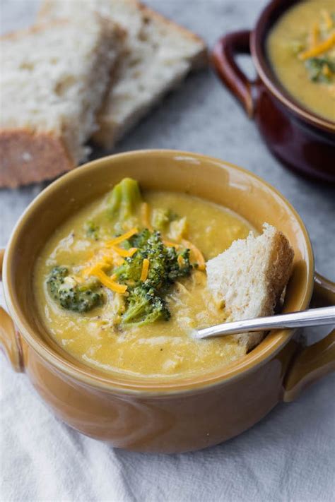 Lately, this is how my recipe development process starts. Healthier Chicken Broccoli Cheddar Soup | Meals with Maggie