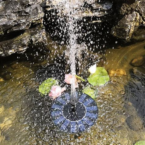 Buy Tanbaby Solar Powered Pond Fountain 14w Water