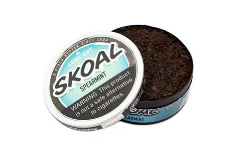 Skoal Long Cut Chewing Tobacco Spearmint Cigar Chief