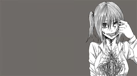 Fondos De Pantalla Anime Chicas Anime Horror Monocromo Fondo
