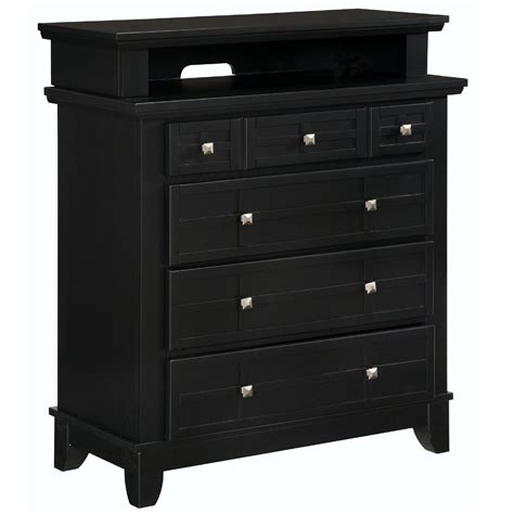 Get 5% in rewards with club o! Home Styles Arts and Crafts TV Media Chest Black Finish ...