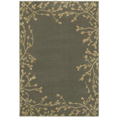This opens in a new window. Evanston Taz Blue 7 ft. 10 in. x 10 ft. Area Rug-288809 ...