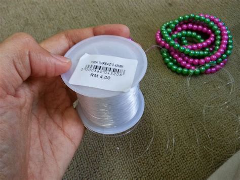Oleh yang demikian sebaiknya buang bahagian yang telah kerinting. Munira Mazlan: Tutorial Handmade Tasbih :)