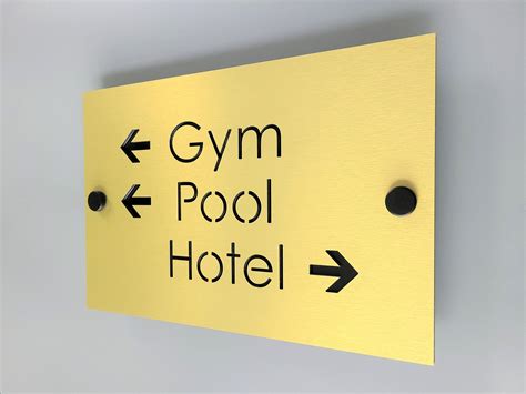 Custom Directional Sign Hotel Room Directional Signs Etsy Ireland