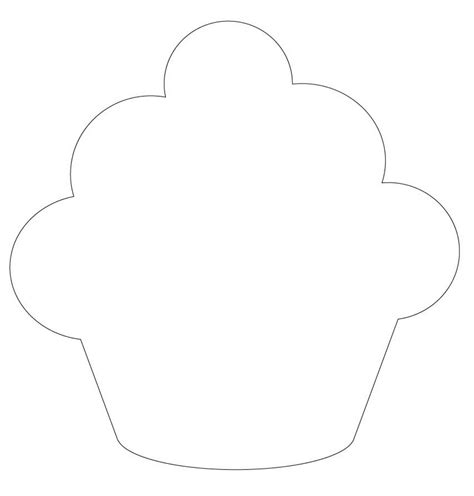 Le Cupcake Show Cupcake Template Cupcake Coloring Pages Templates