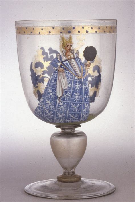 British Museum Goblet Antique Glass Antique Glassware Glass