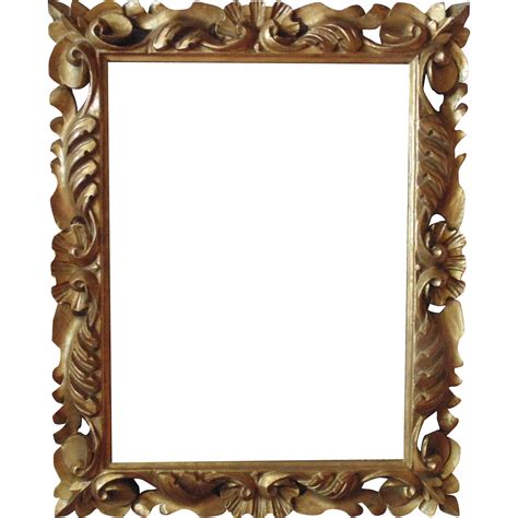 Golden Mirror Frame Png Picture Png Arts