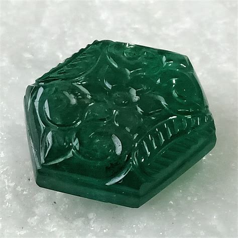 Emerald Carving Emerald Handmade Carving Handmade Carved Emerald