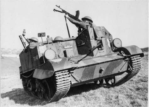 Universal Carrier Or Bren Gun Carrier With 55 Boys Anti Tank Rifle