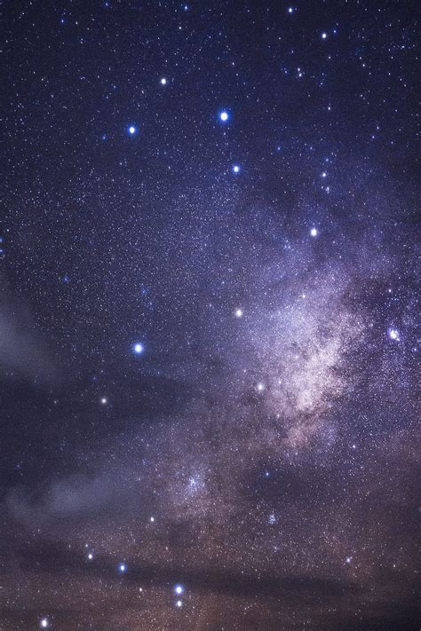 Starry Sky Stars Milky Way Space Astronomy Hd Phone Wallpaper Peakpx