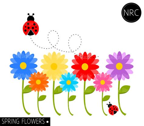 Spring Flowers Clipart Free Download On Clipartmag