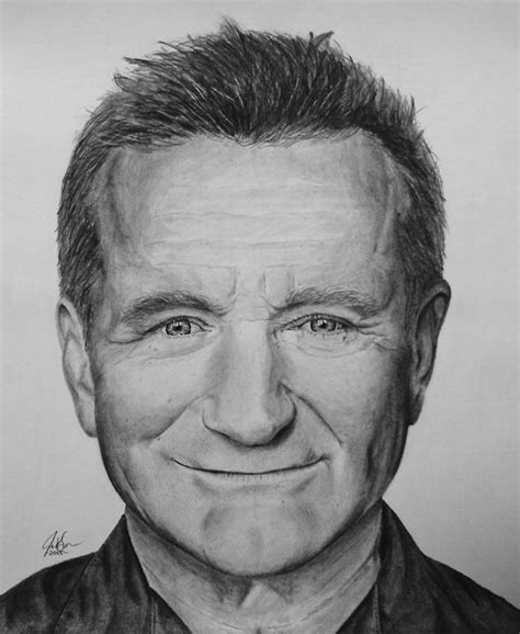 Robin Williams Jkdom Drawings Drawings Illustration People Figures Celebrity Actors