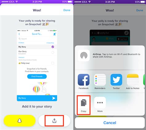 The link will open in a browser window within snapchat. How To Make A Poll On Snapchat From Android And iPhone ...