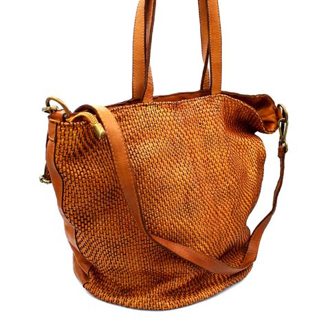 Woven Leather Bags Big Large Leather Shoulder Bag Made In Etsy Uk