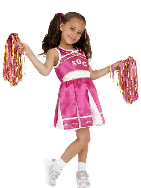 Child Cheerleader Costume Medium 7 9 Yrs Book Week Buy Online