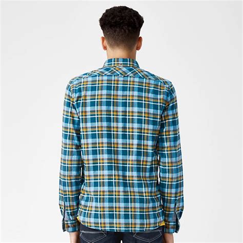 Mens Slim Fit Plaid Flannel Shirt Timberland Us Store