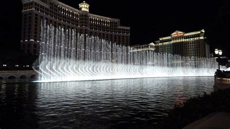 Incredible Fountains At Bellagio Las Vegas