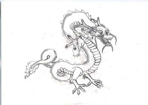 Free Printable Chinese Dragon Template