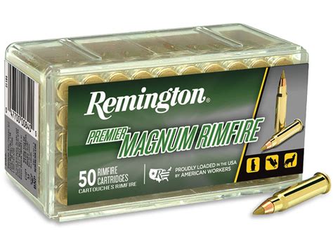 Remington Premier 17 Hornady Mag Rimfire Hmr Ammo 17 Grain Hornady