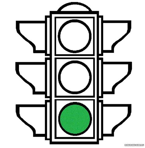 Drawings For Coloring Traffic Light 47 Photos Drawings For
