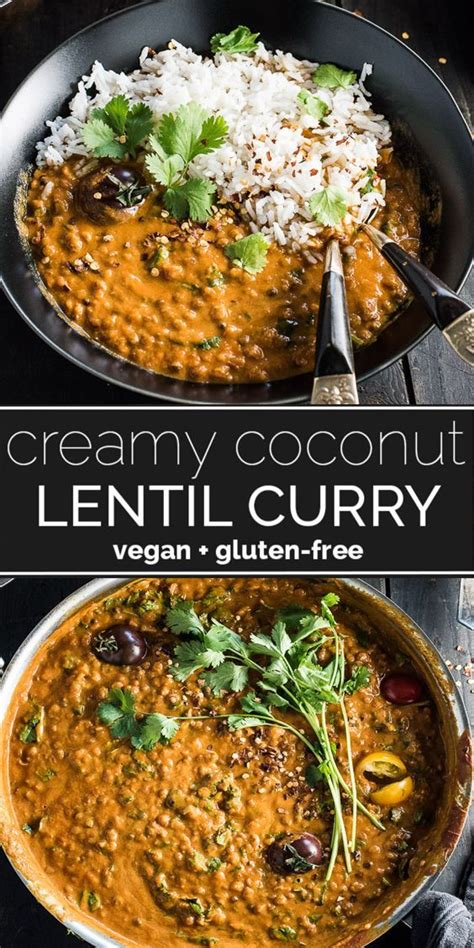 I also love to add a few slices of avocado to give it a cool, creamy texture with every bite. Creamy Coconut Lentil Curry | Recipe in 2020 | Vegan ...