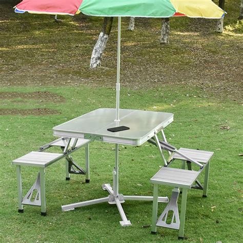 5 out of 5 stars. New Outdoor Folding Tables And Chairs Combination Set ...