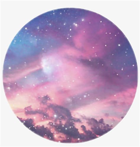 Tumblr Circle Png Graphic Pastel Galaxy Circle Transparent Png