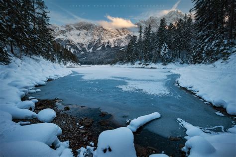 Frosty Lake Foto And Bild Landschaft Berge Bergseen Bilder Auf