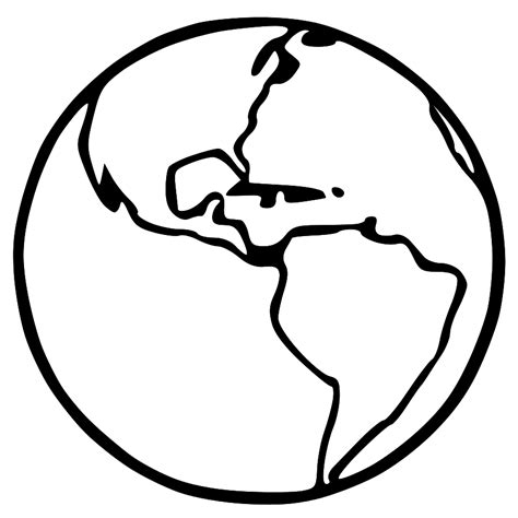 Free Earth Drawing Black And White Download Free Earth Drawing Black