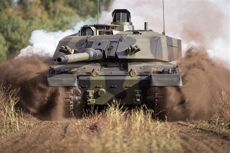 Spółka Rbsl Zawarła Umowę Na Modernizację Czołgów Challenger 2