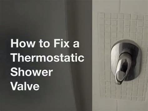 So happy to be able to have a hot shower again rather than a warmish one. How to Fix a Thermostatic Shower Mixer valve - iFixit ...