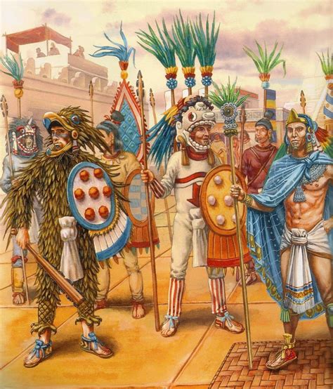 Aztec Warriors Aztec Art Aztec Warrior Mayan Art