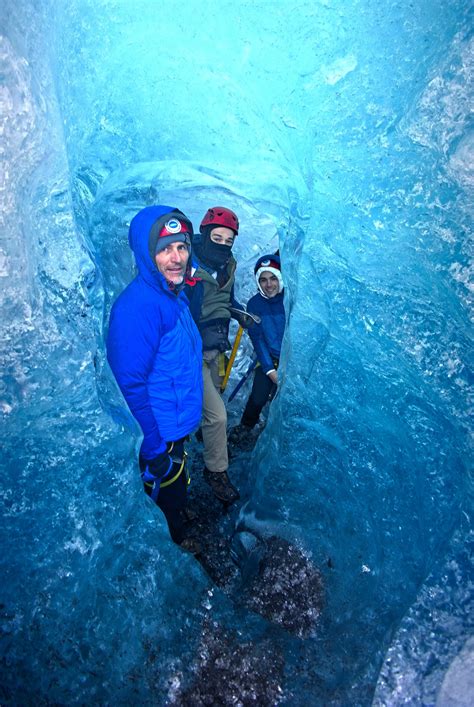Crystal Blue Ice Cave Adventure Blue Iceland