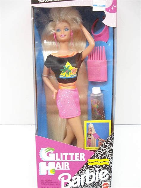 Glitter Hair Barbie 1993 Blonde Hair Uk Toys And Games