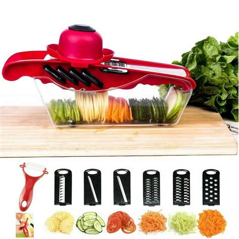 New Upgrade 9 In 1 Multifunction Vegetable Cutter With Food Container