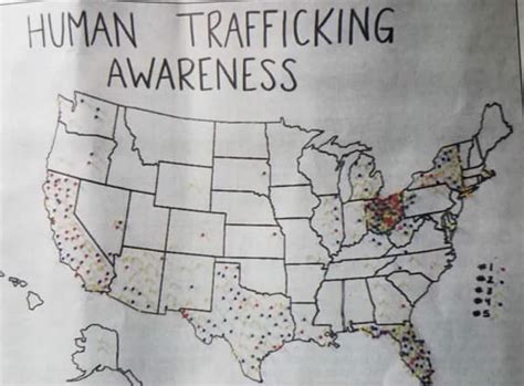Does This Map Show Human Trafficking Hotspots In U S