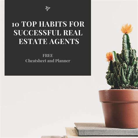 10 Top Habits Of Successful Real Estate Agents