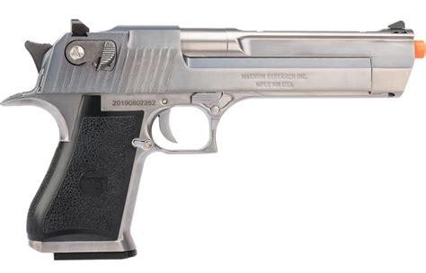 We Tech Magnum Research Desert Eagle L6 50 Ae Gas Blowback Pistol Silver