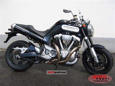 In this version sold from year 2005 , the dry weight is 240.0 kg (529.1 pounds) and it is equipped with a v2. Yamaha MT-01 2006 Specs and Photos