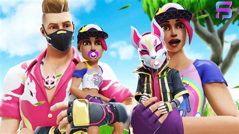 Drift And Beach Bomber Have Baby Twins Fortnite Film Youtube