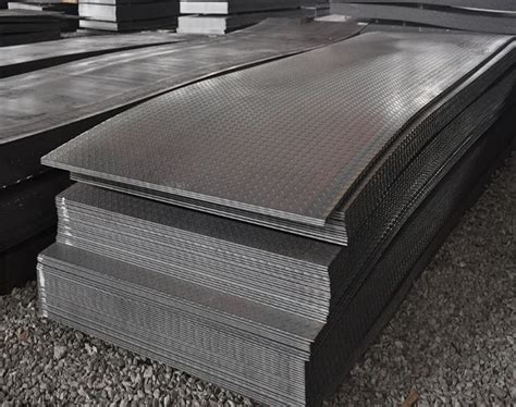 Diamond Plate Sheets 4x8 S235jr Hot Rolled Mild Steel 25 Mm Thick