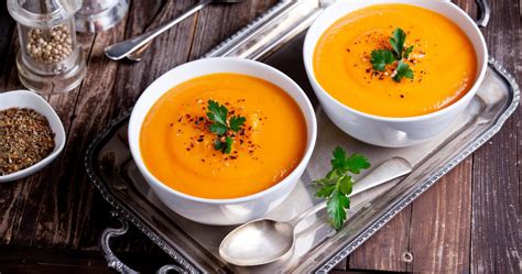 Recette Velouté De Carottes Au Cumin Savoureux Et Coloré