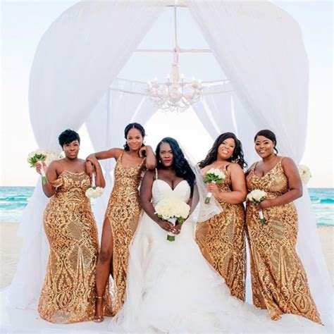 African American Bridesmaid Dresses