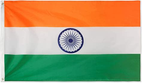 Large Indian Flag 90cm x 150cm - 3ft x 5ft - LGL Home