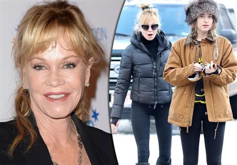 Melanie Griffith 60 Has Slimmer Legs Than Her 28 Year Old Daughter Dakota Johnson Zamona